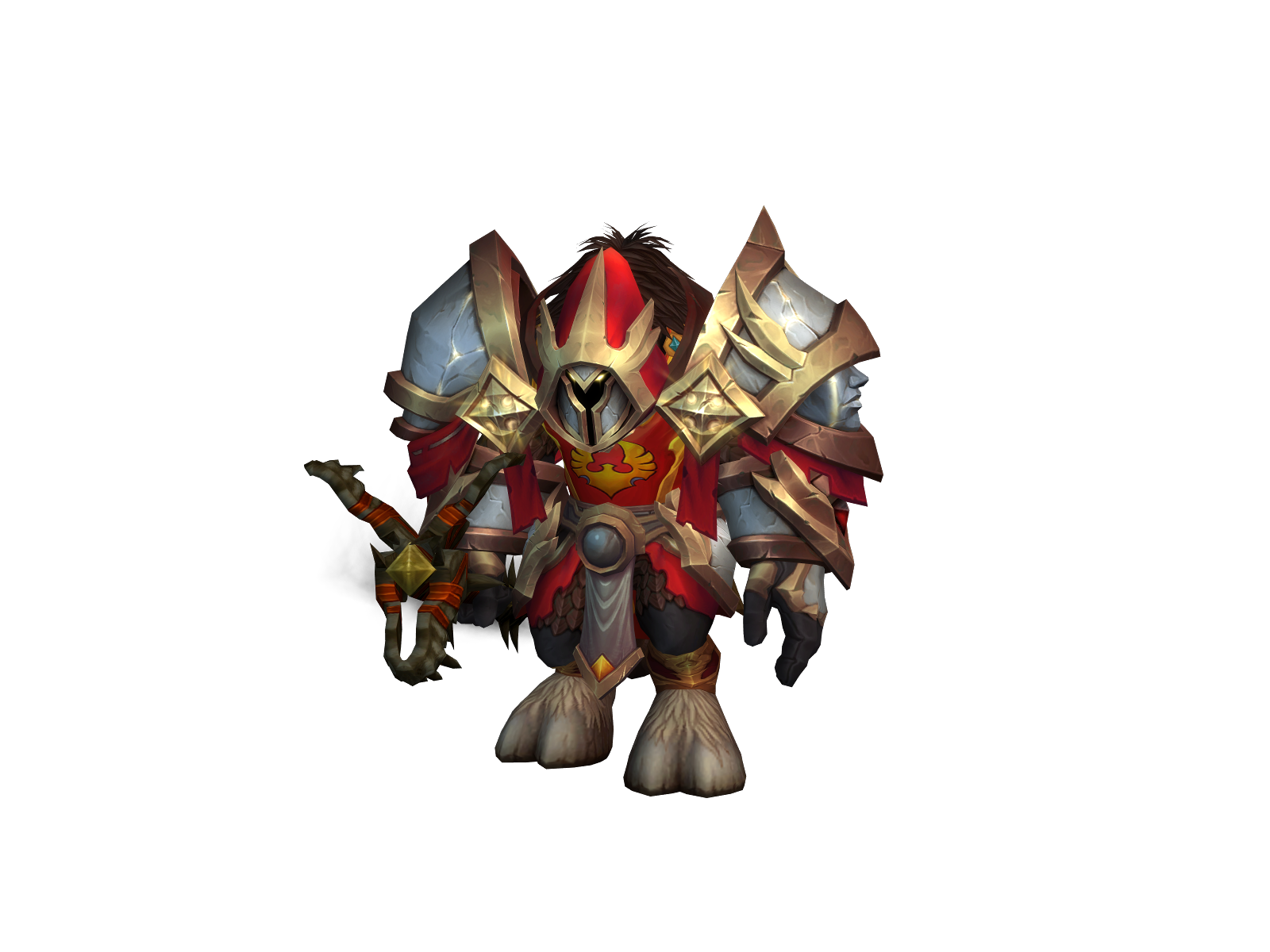 Палдюк 3D character render