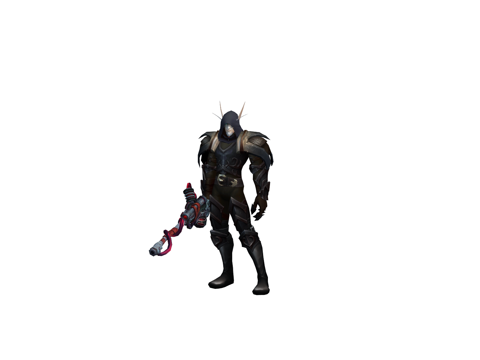 Кокну 3D character render