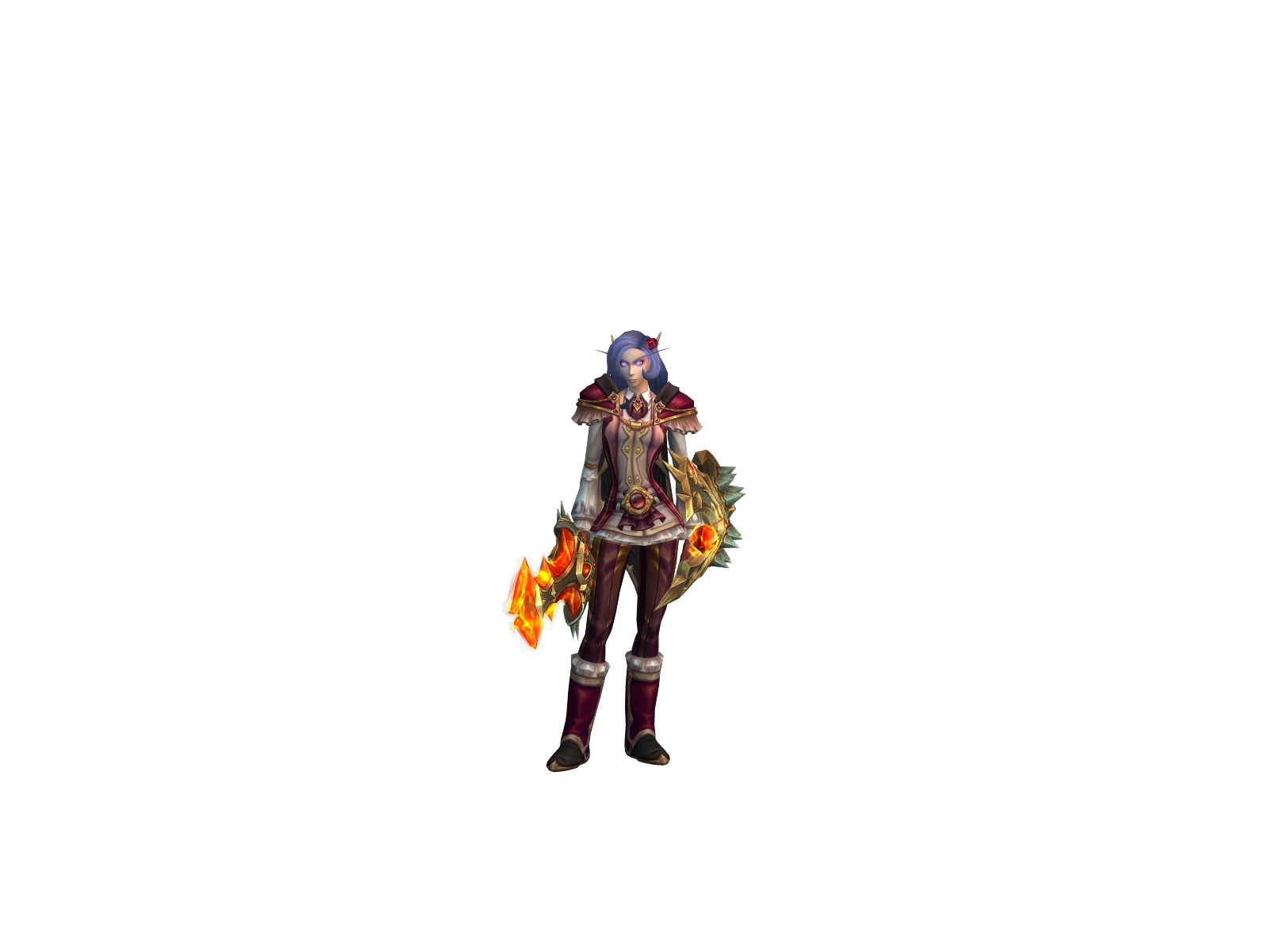 Линаэ 3D character render