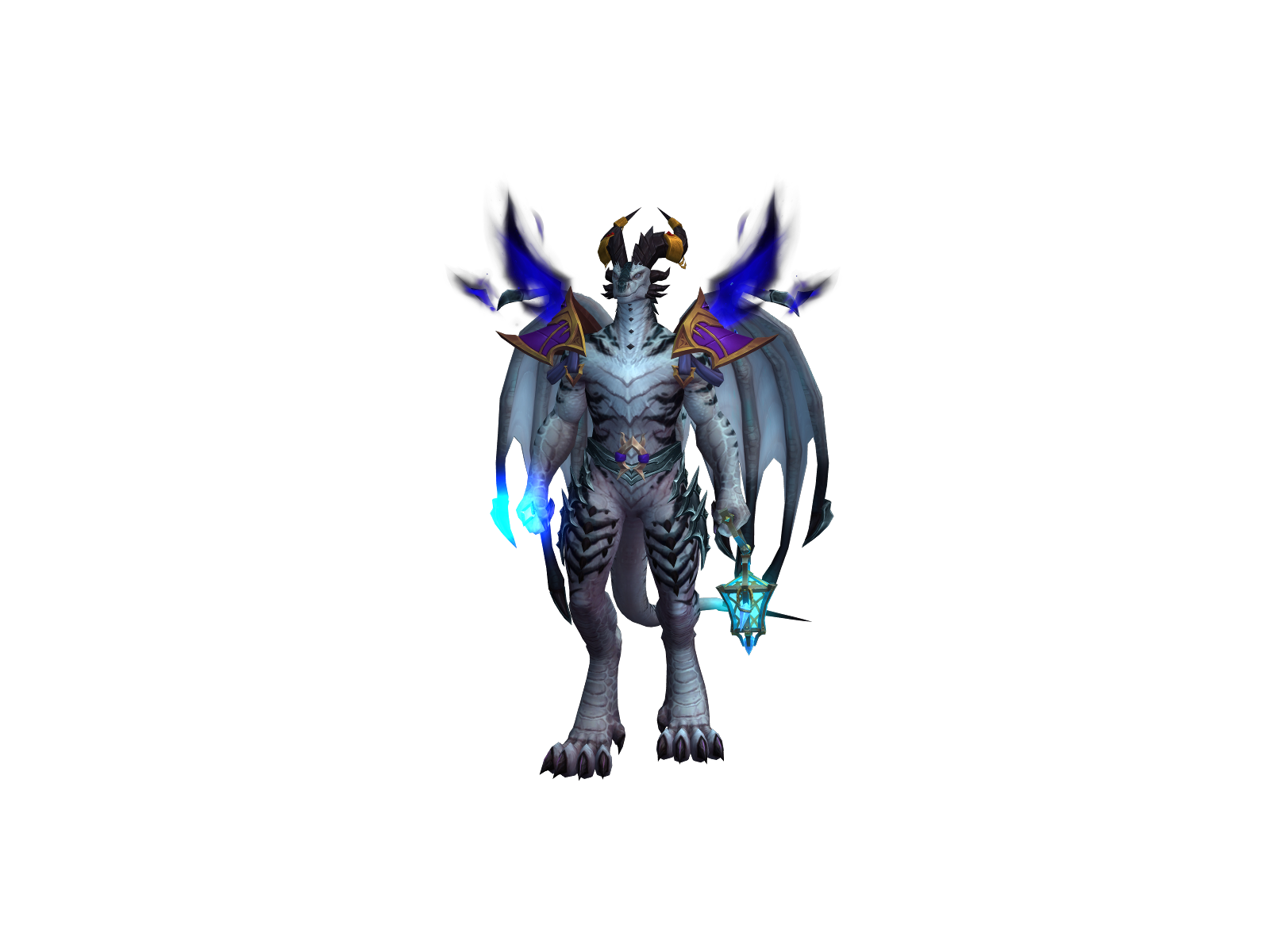 Блесскид 3D character render