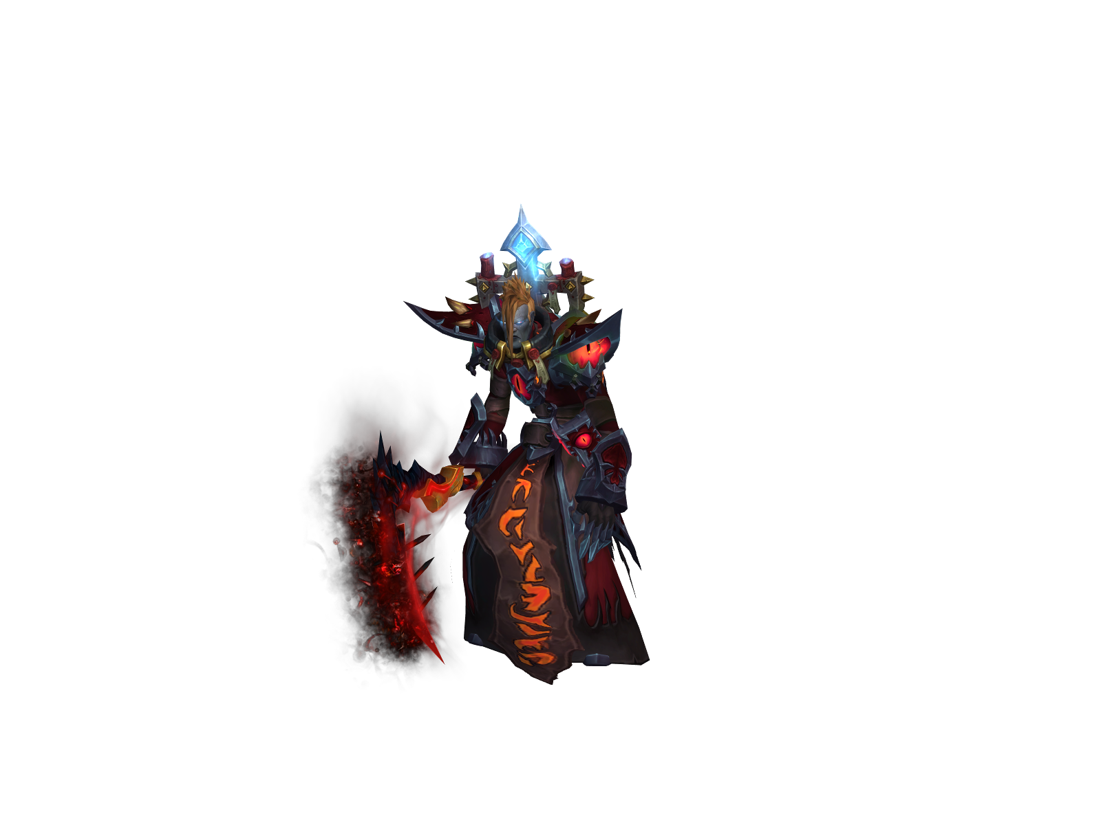 Могивара 3D character render