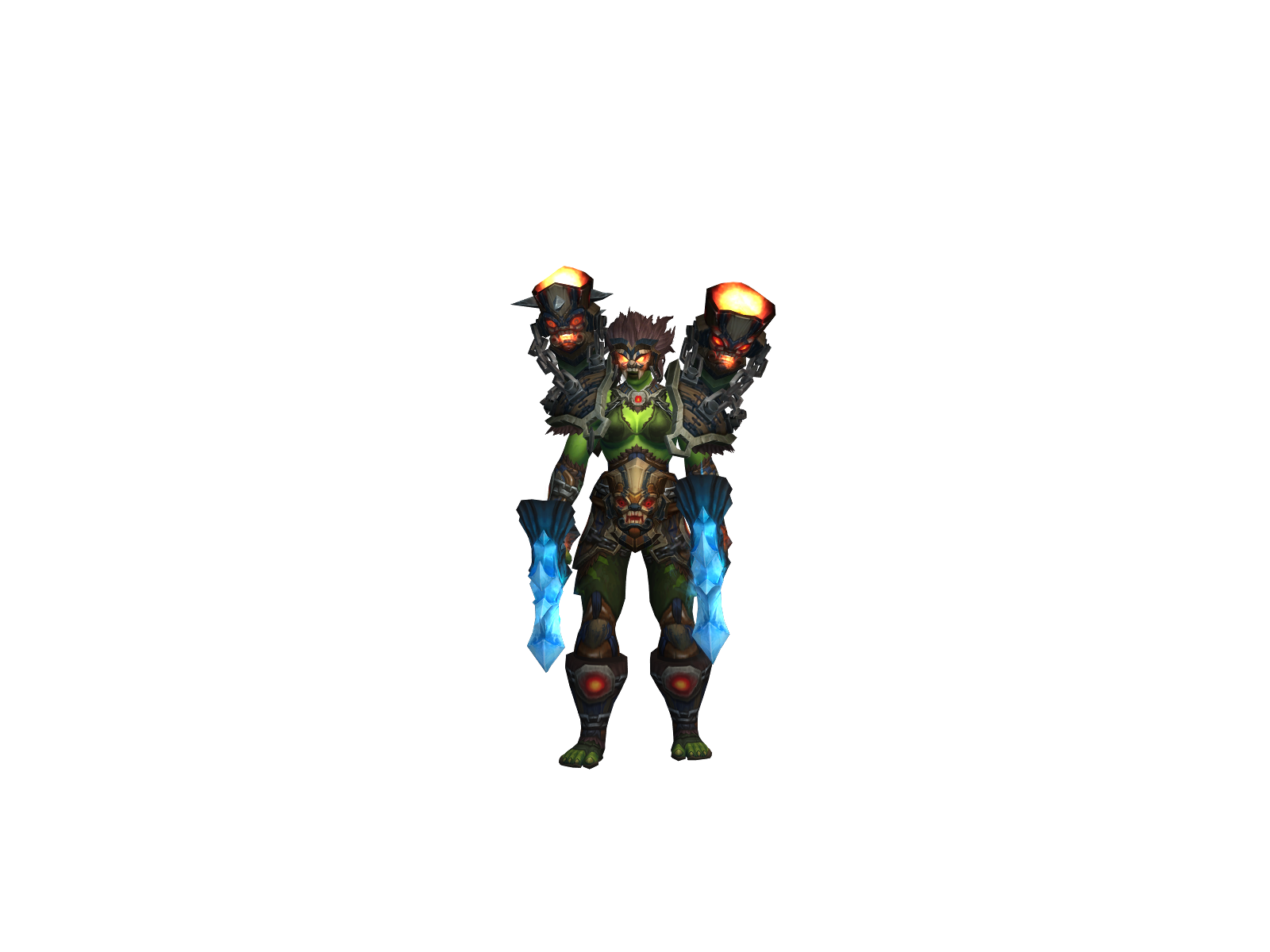 Бэхи 3D character render