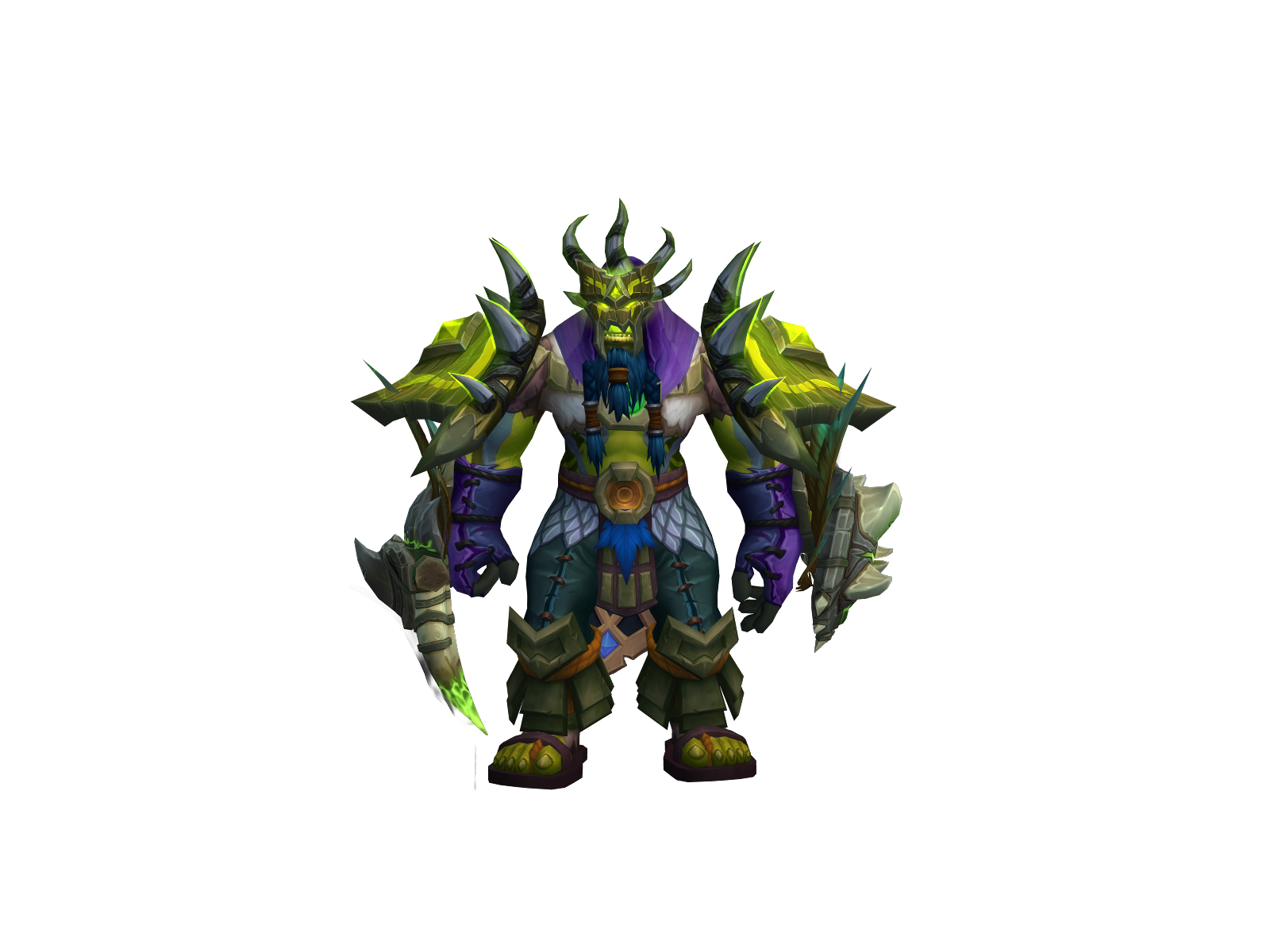 Евакрон 3D character render