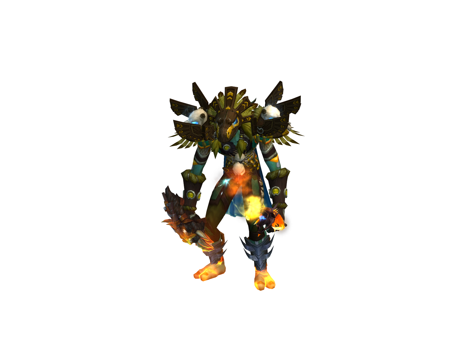 кашаган 3D character render