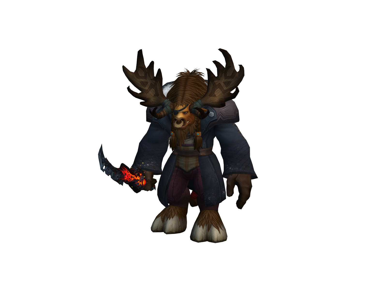 Обиваныч 3D character render