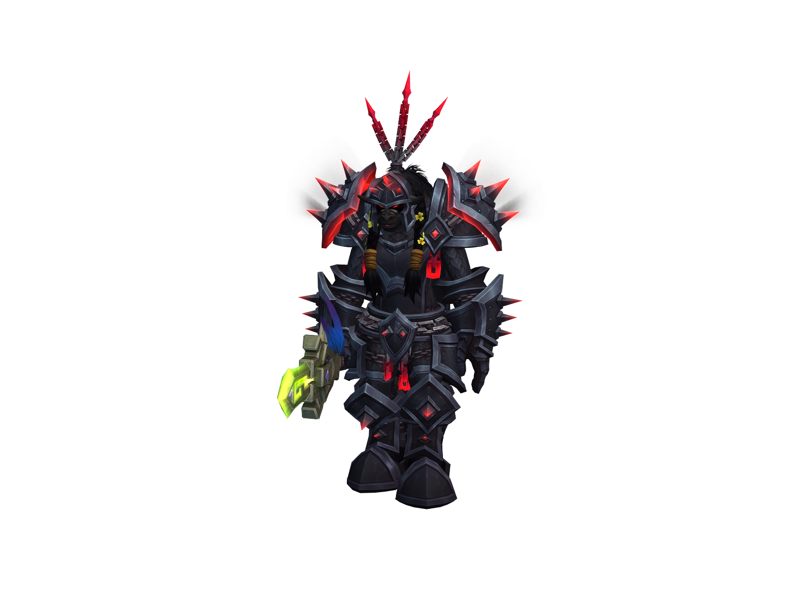 Громандар 3D character render