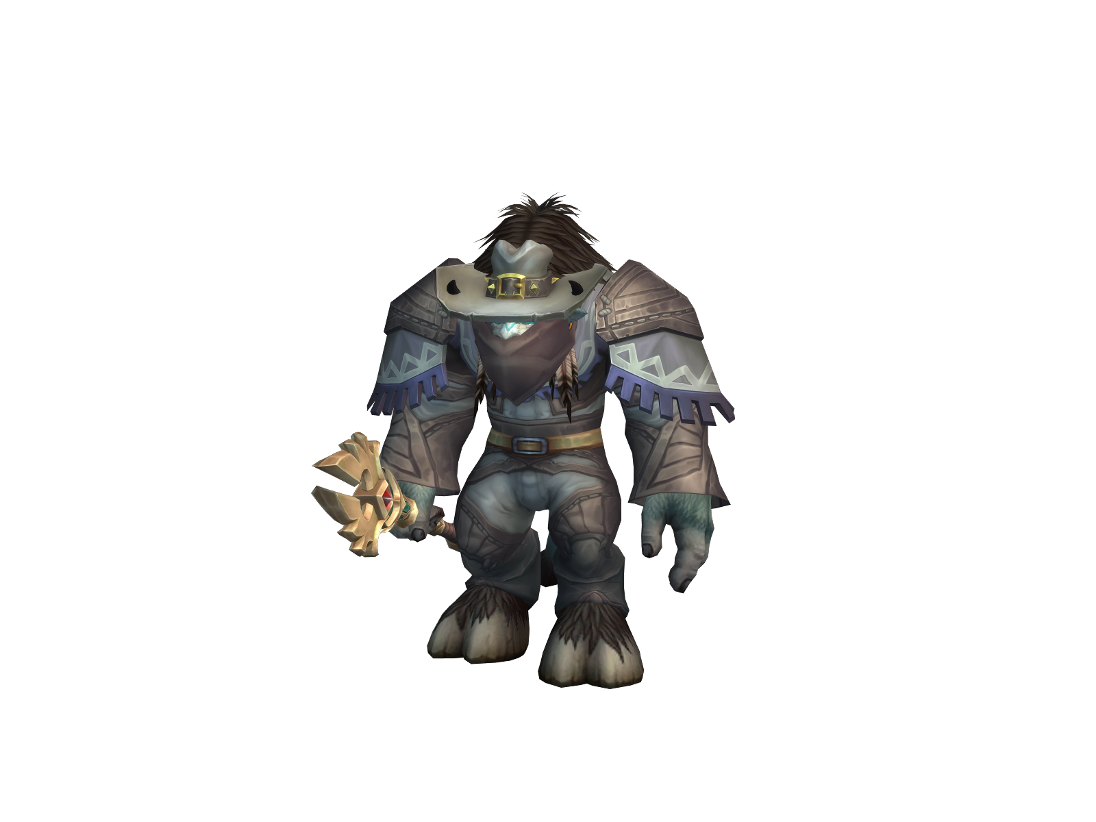 Мумукабиг 3D character render