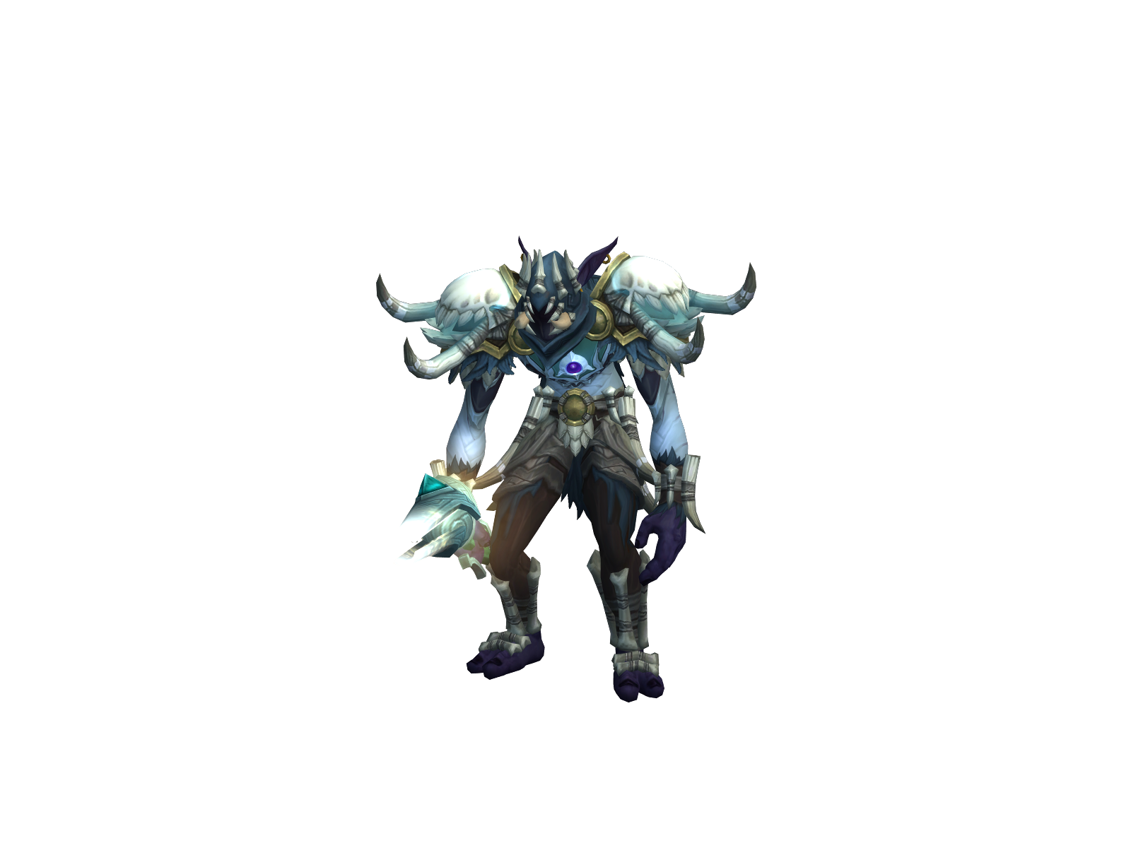 Дозибу 3D character render