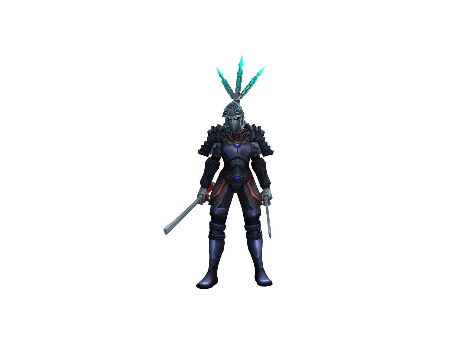 Завершитьх 3D character render