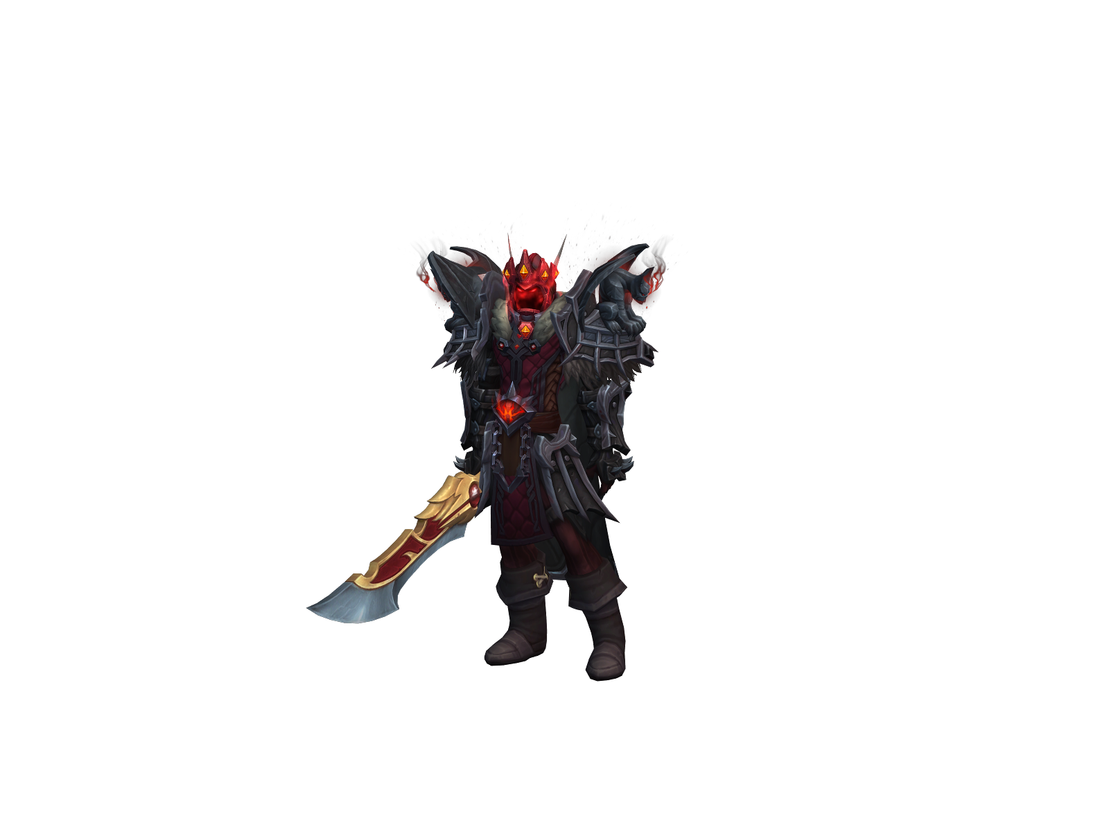 Аларкан 3D character render