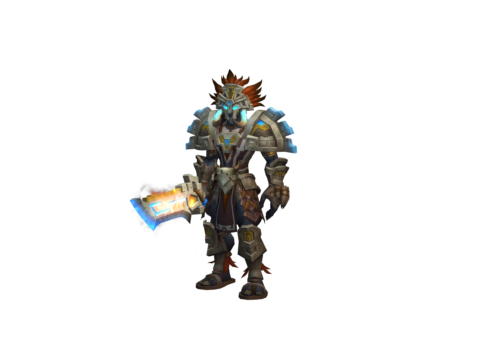 Гарнах 3D character render