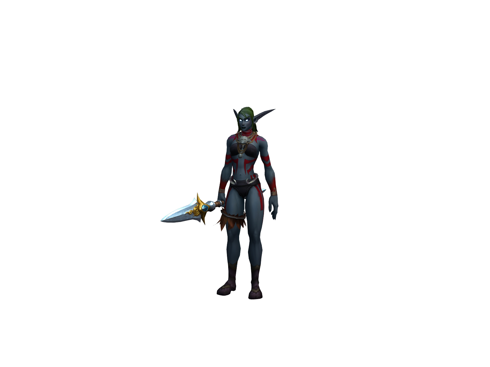 Следопытх 3D character render