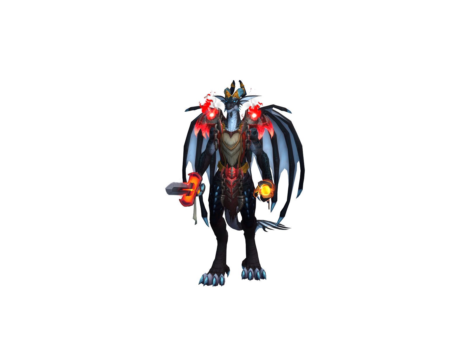 Элауд 3D character render