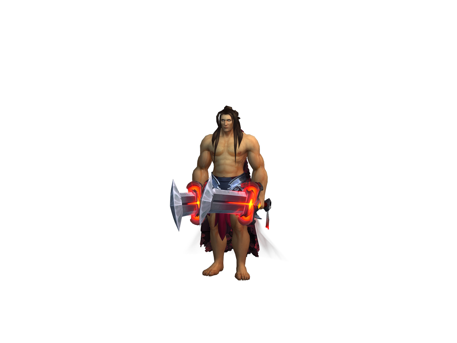 Милелее 3D character render
