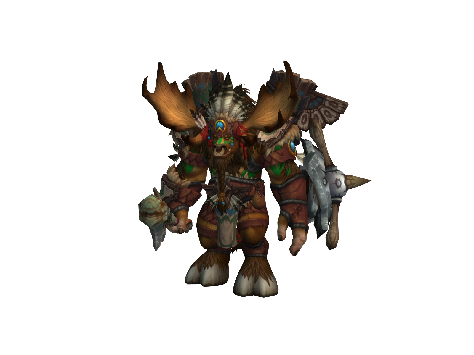 Громовойбро 3D character render