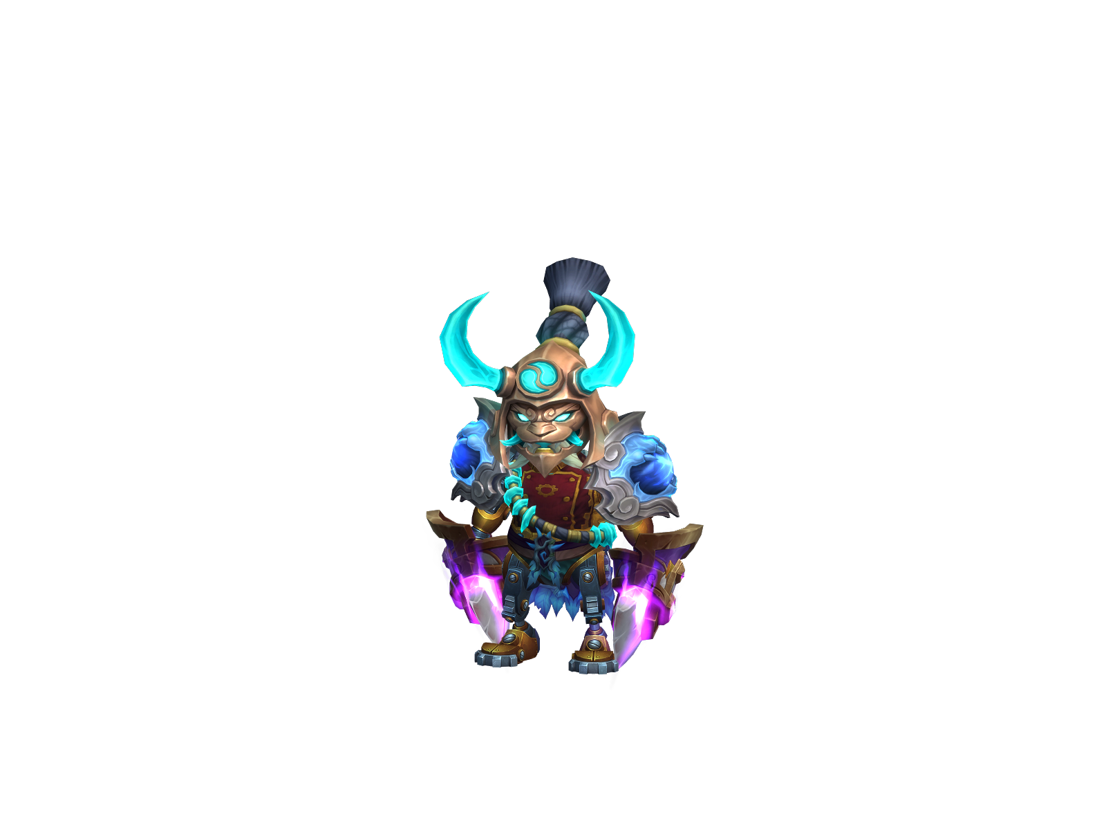 Гномстер 3D character render