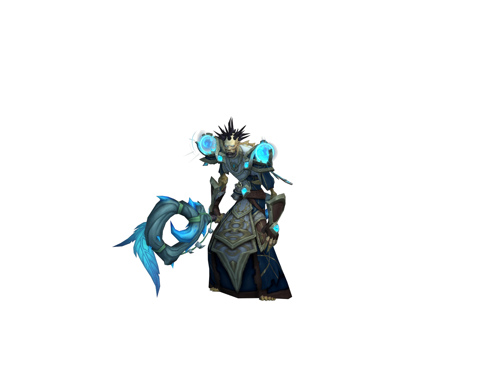 Фруктколдун 3D character render