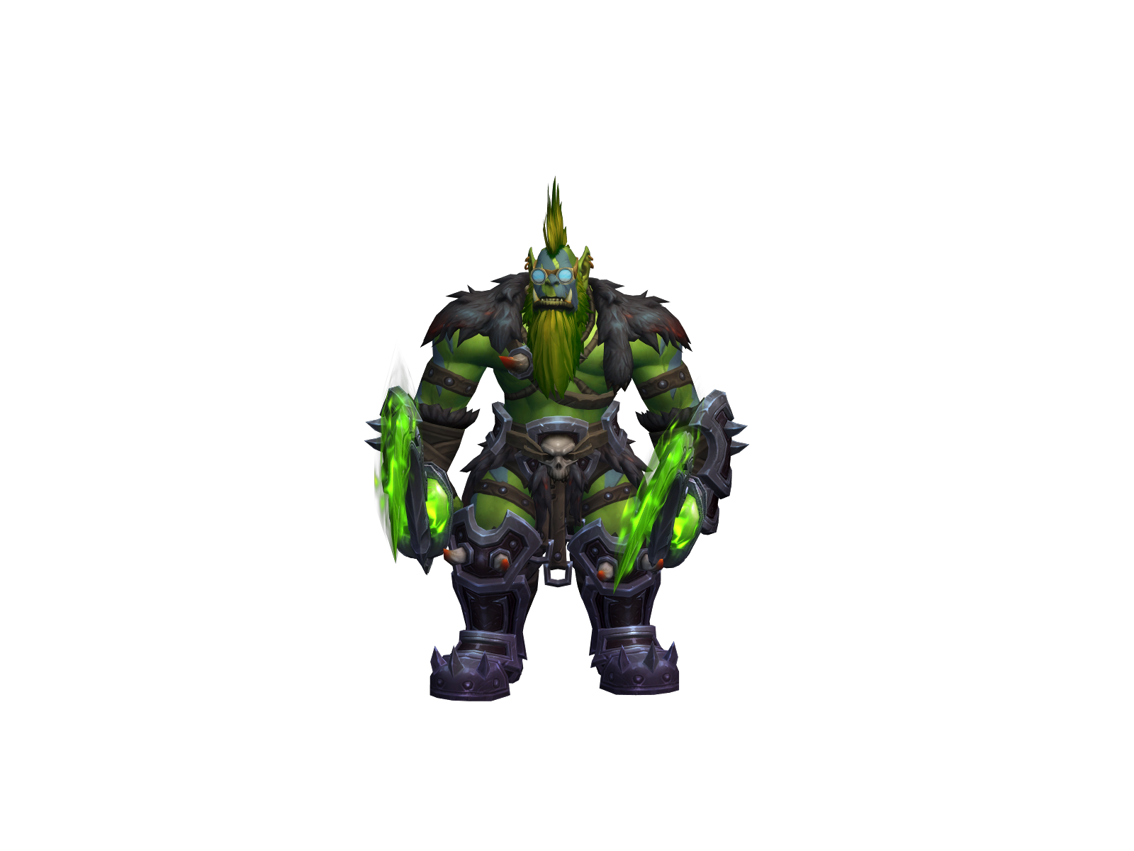 Брутт 3D character render
