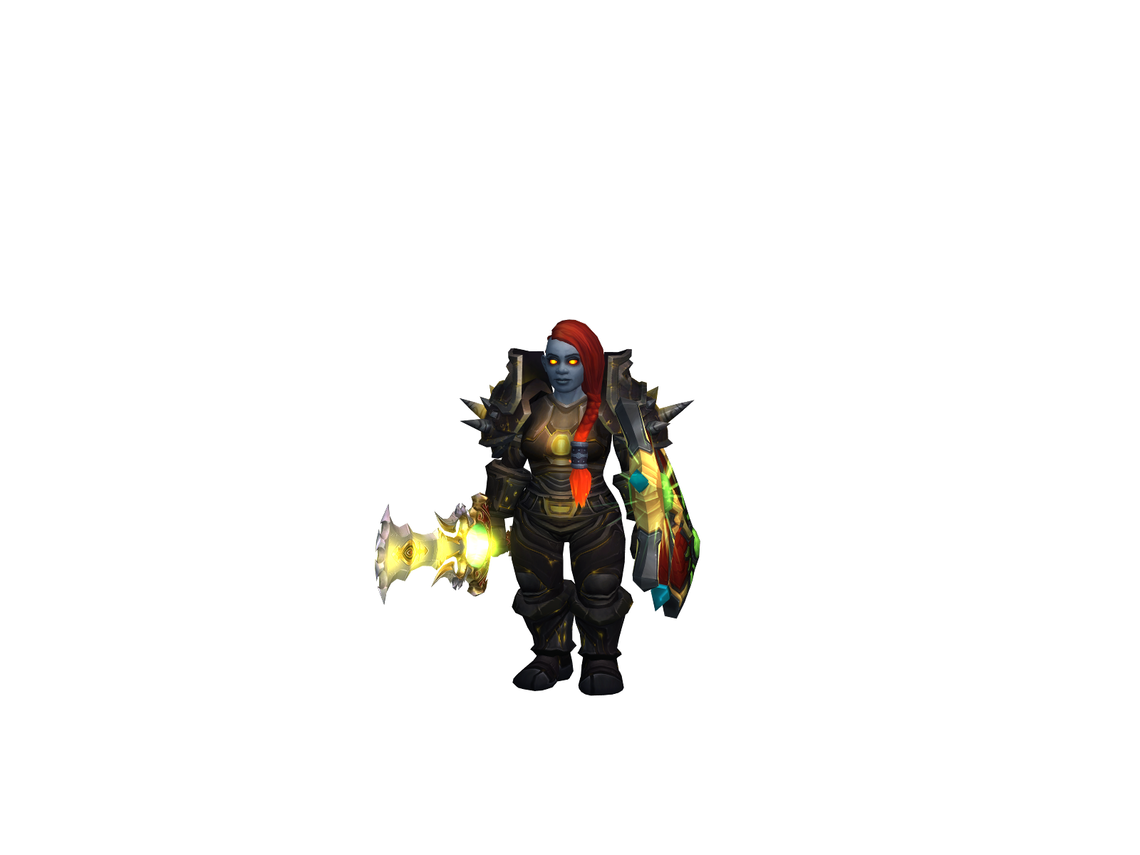 Мойлен 3D character render