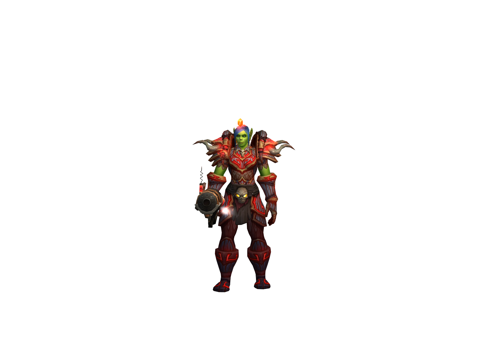 Паравижен 3D character render