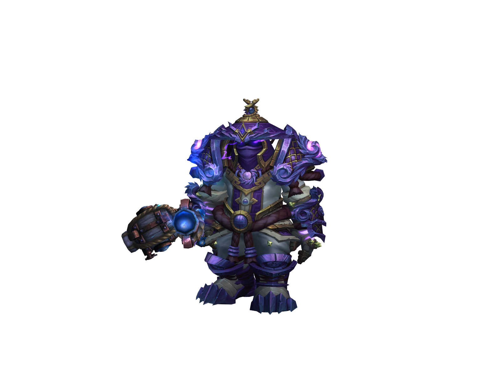 Дядюшкали 3D character render