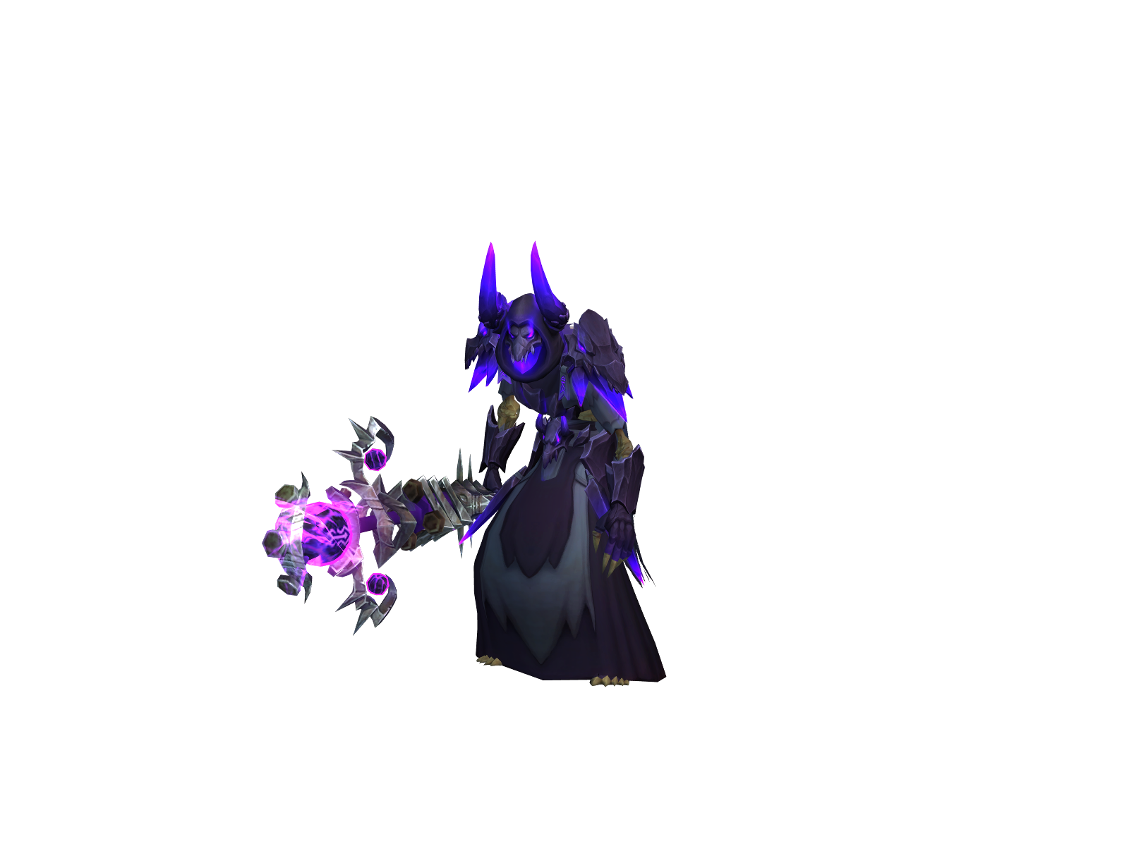 Салемоон 3D character render