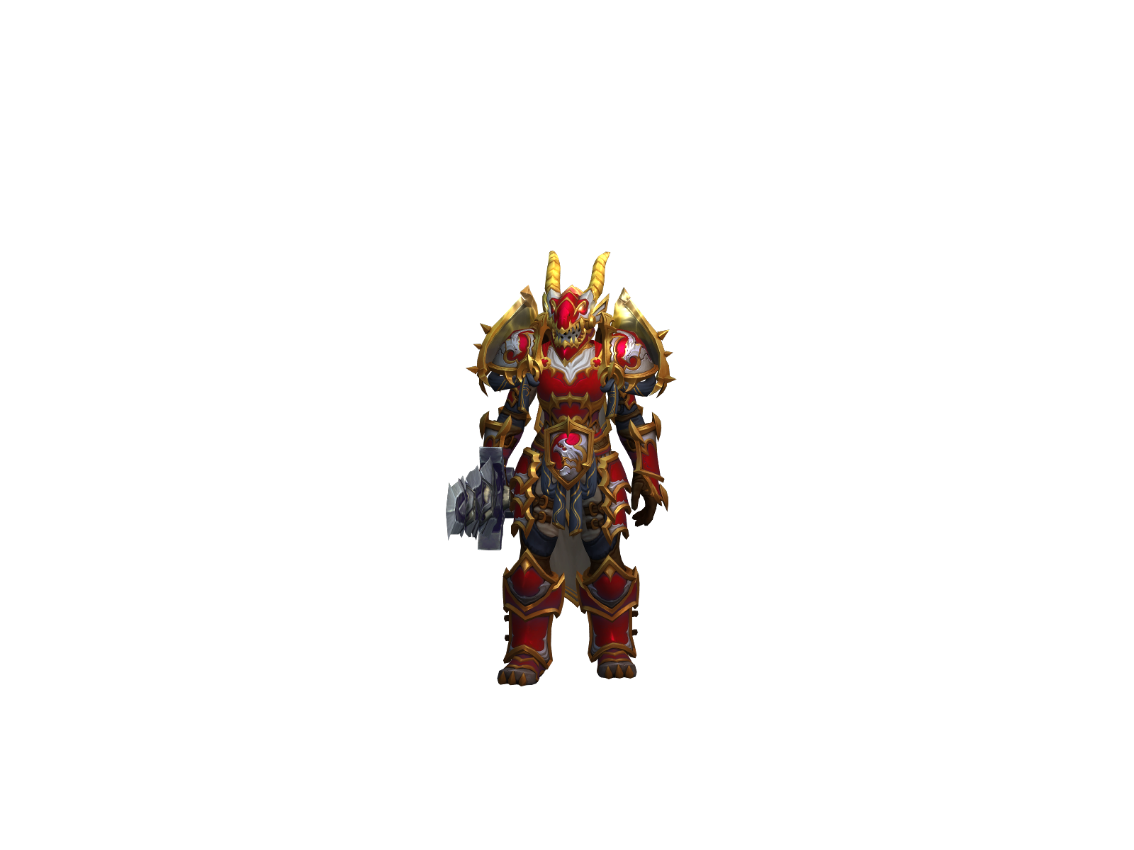 Испепелитель 3D character render