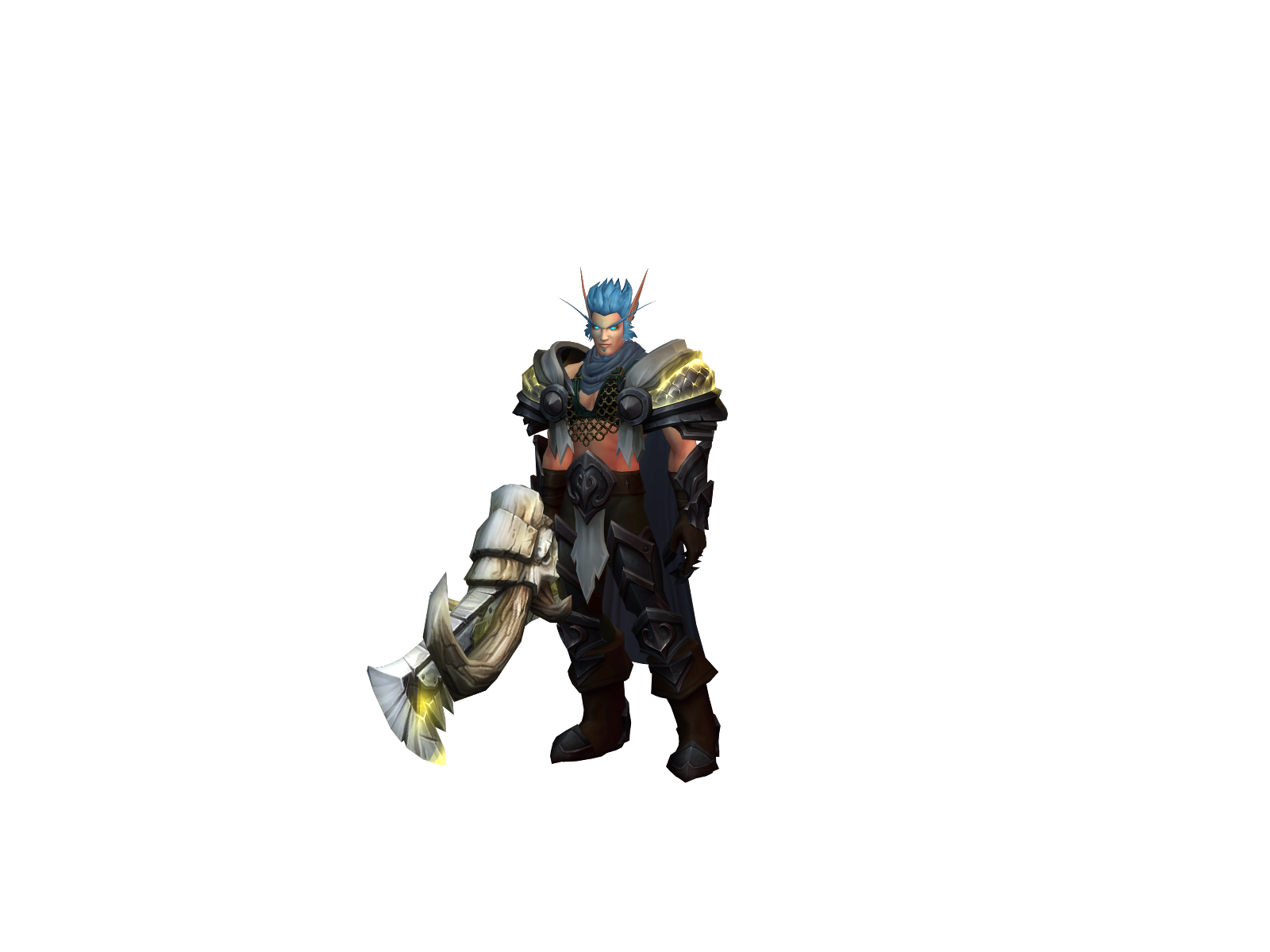 Богдрикс 3D character render