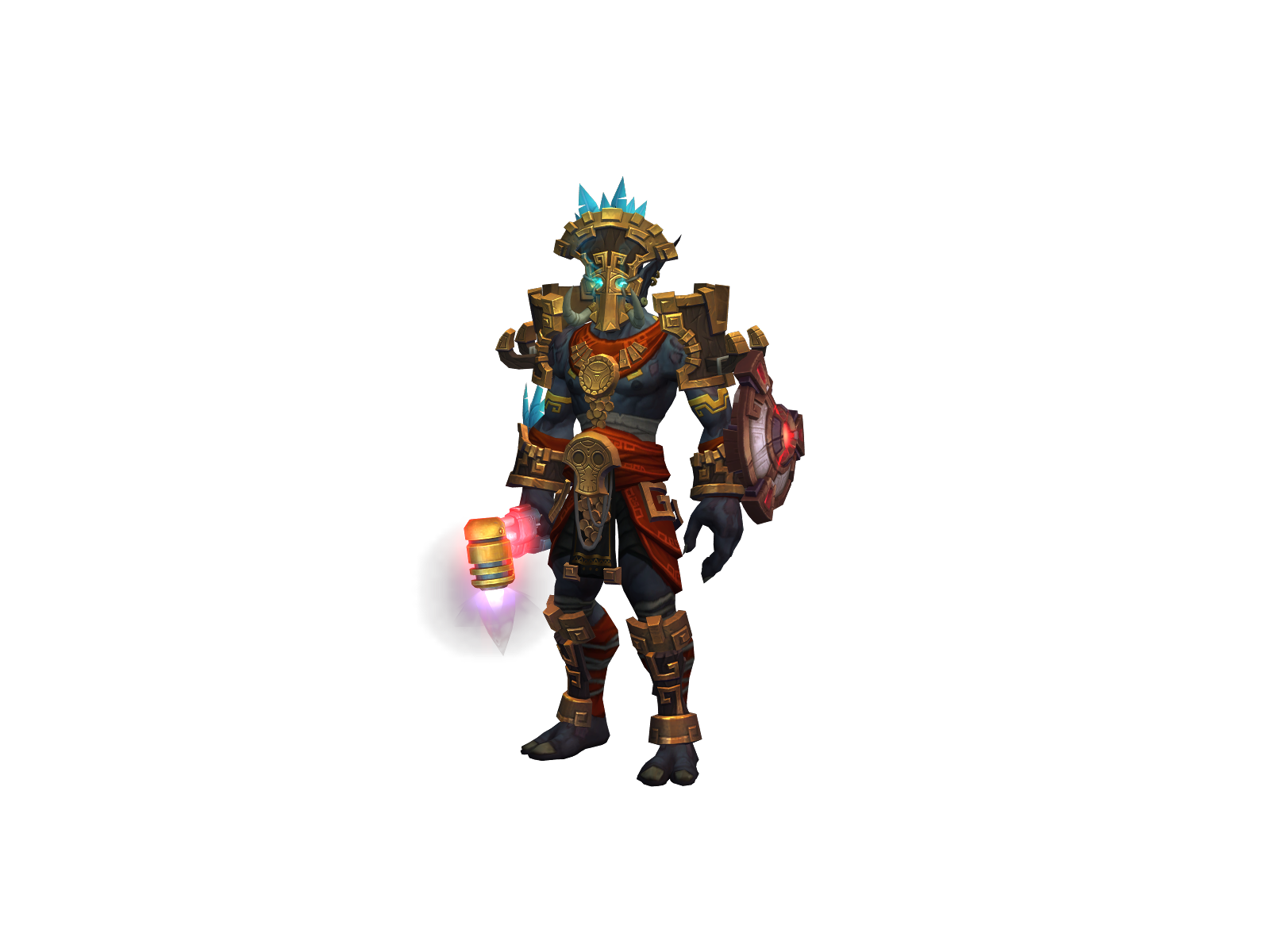 Анган 3D character render