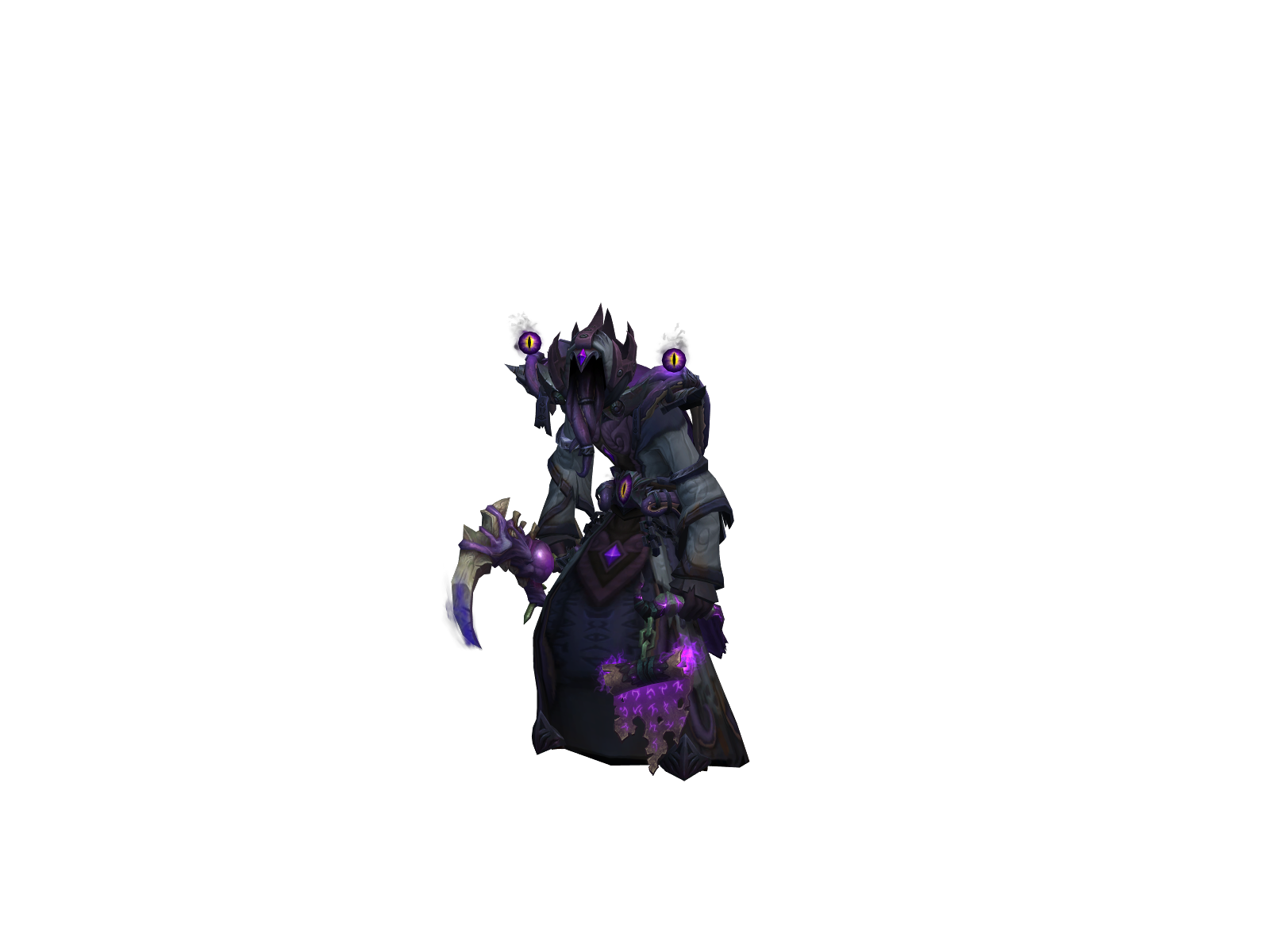 Шаанзот 3D character render