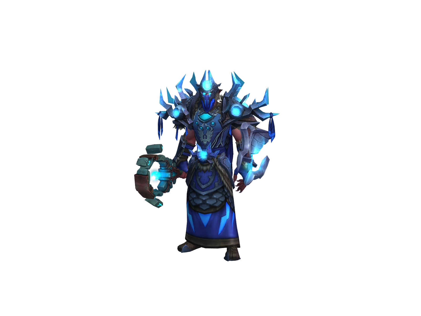 Окаидзу 3D character render