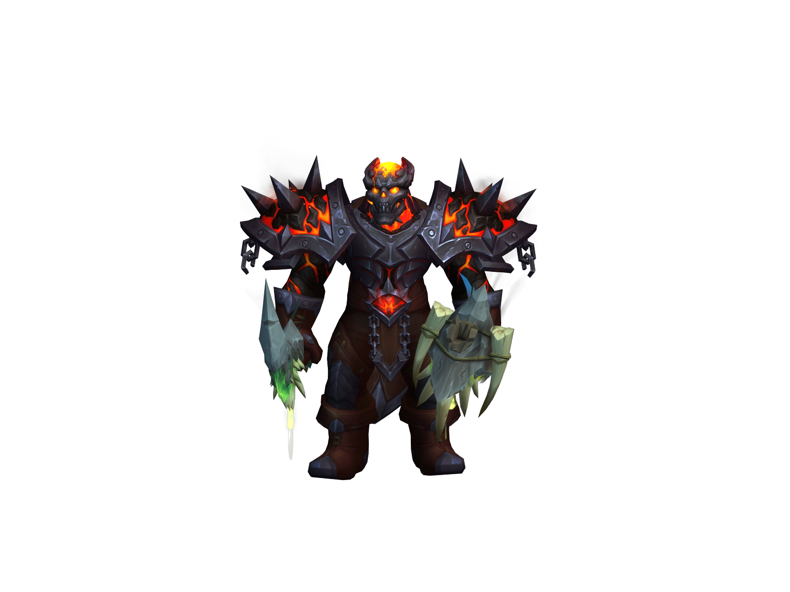 Дезтрак 3D character render