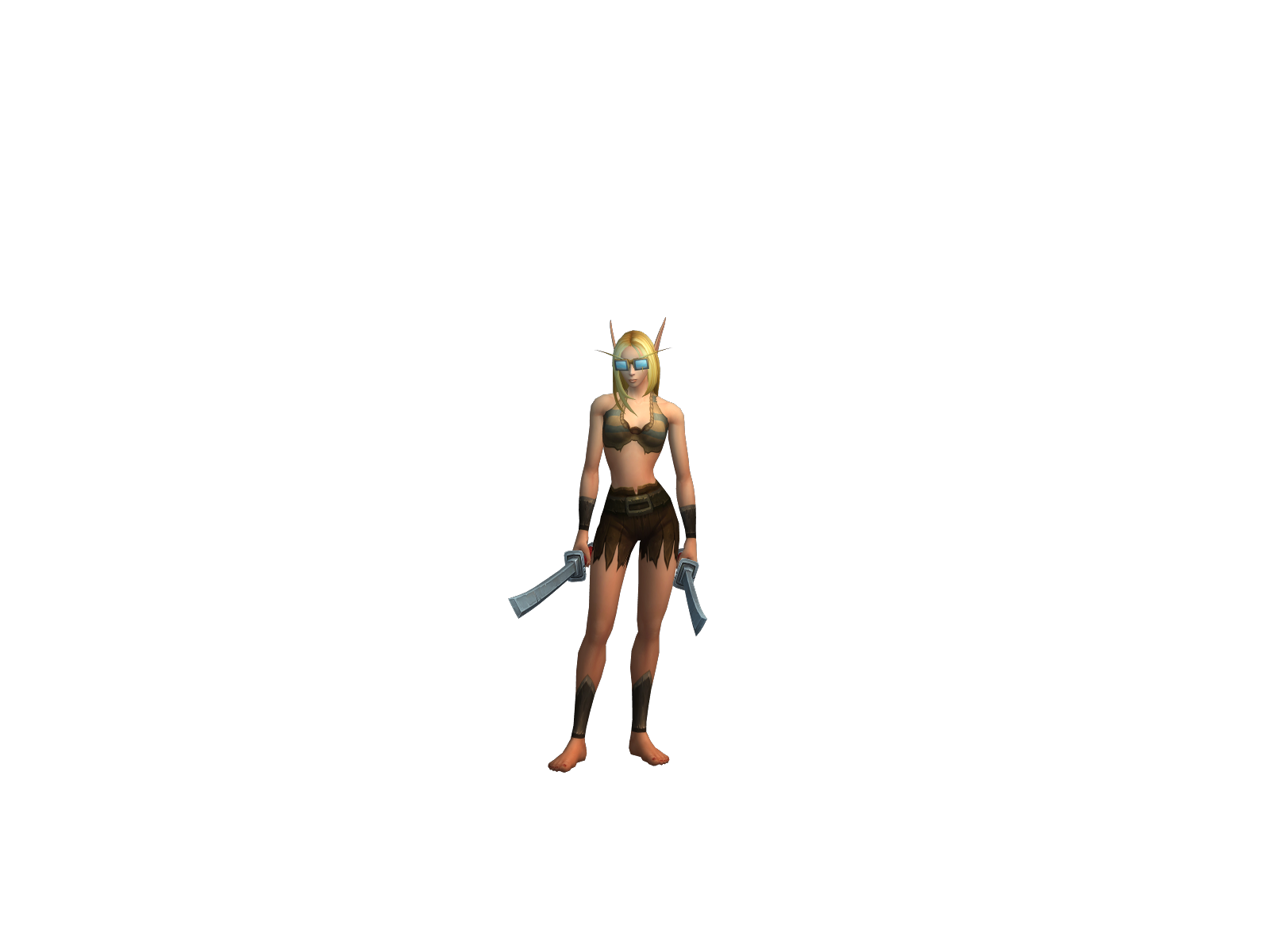 Полябульбажа 3D character render