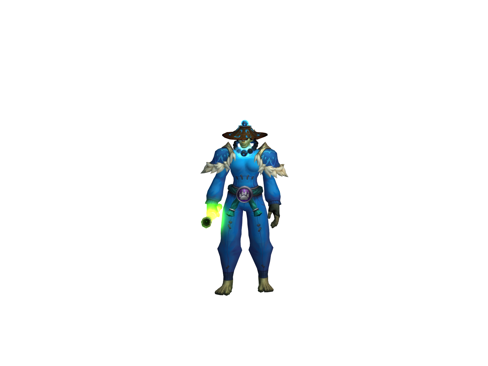 Миражикуэс 3D character render