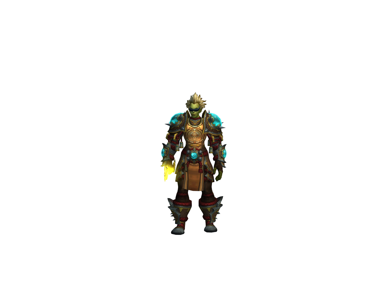 Джобен 3D character render