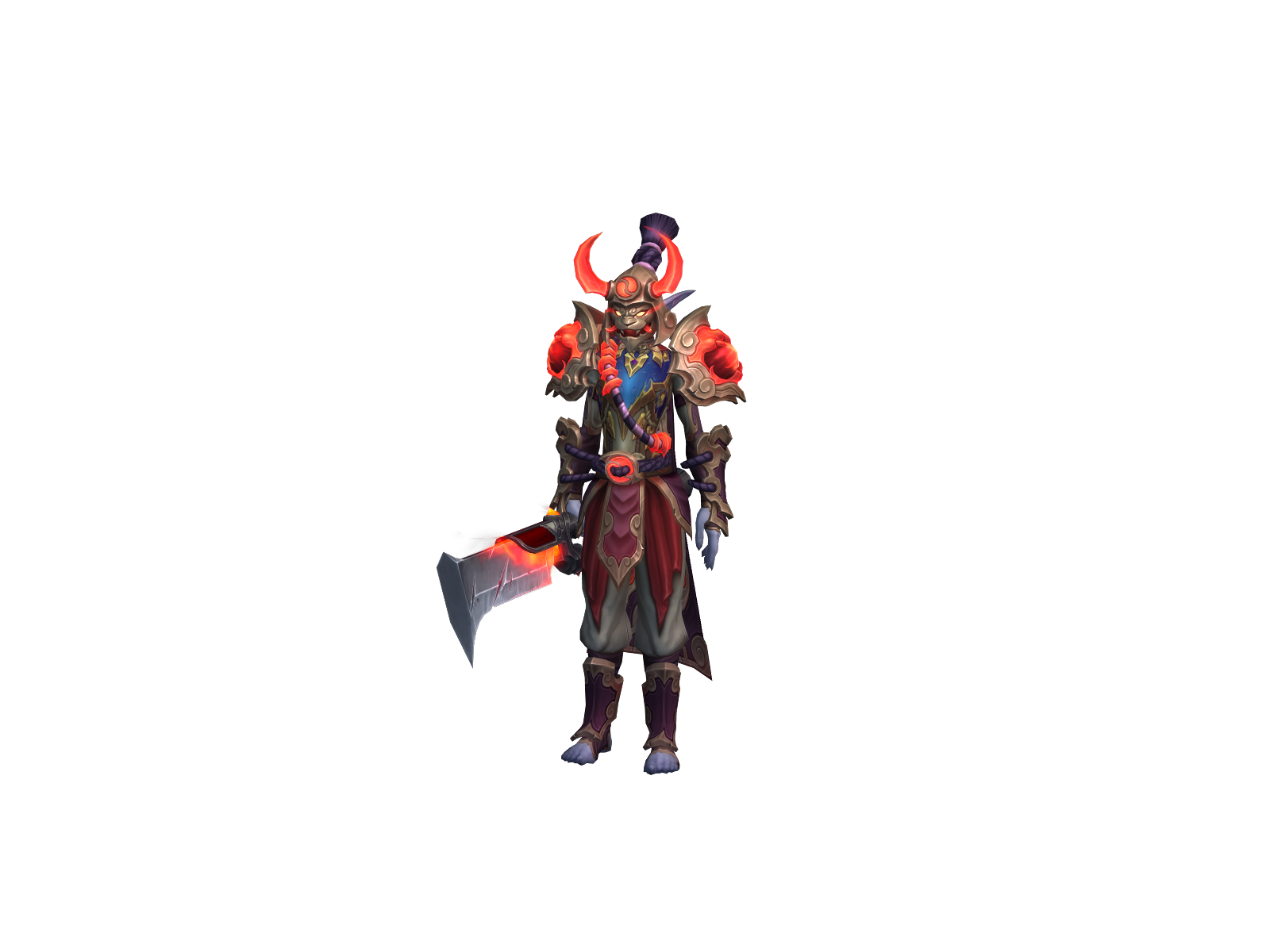 Бабакапафлоу 3D character render