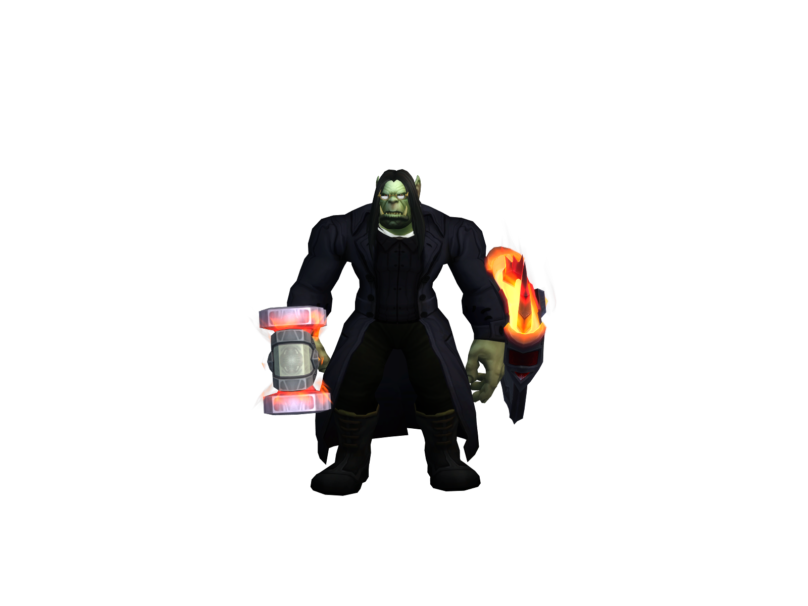 Гынга 3D character render