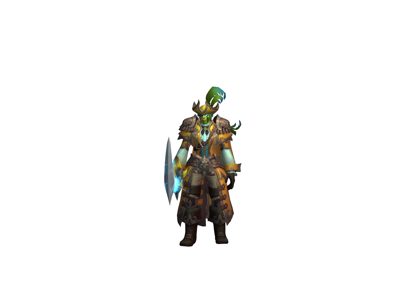 Дейдан 3D character render