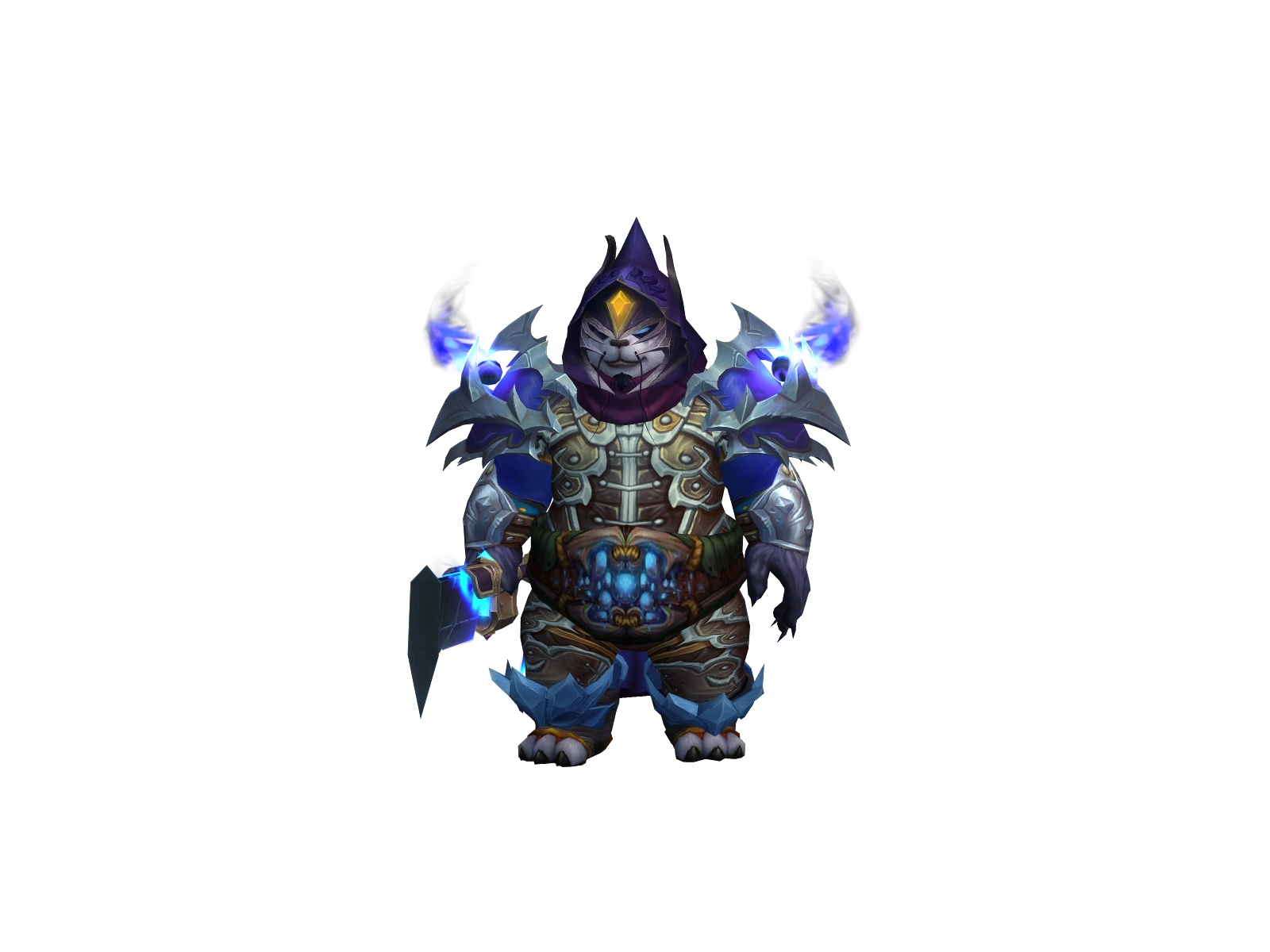 Нилму 3D character render