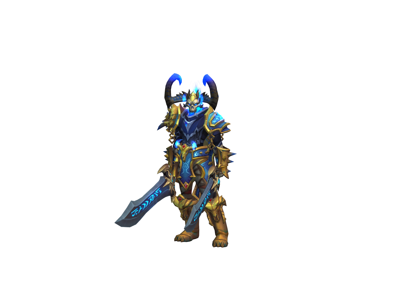 Иллидайрис 3D character render