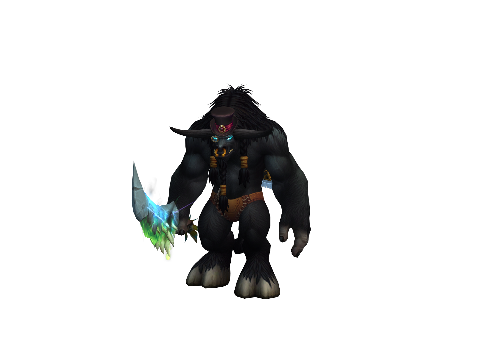 Калодец 3D character render