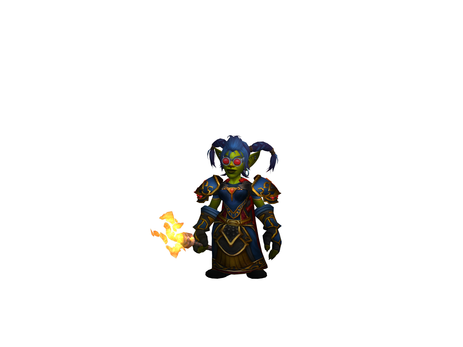 Йажемать 3D character render