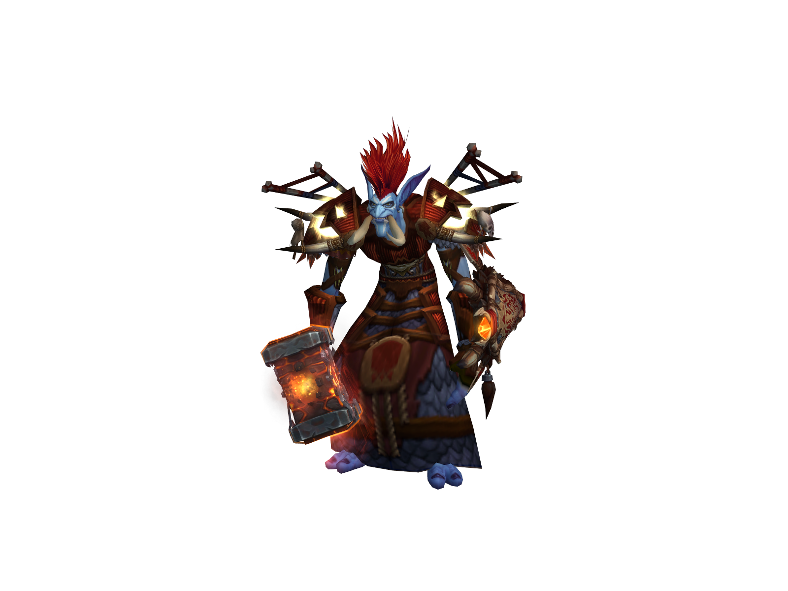 Мунамба 3D character render