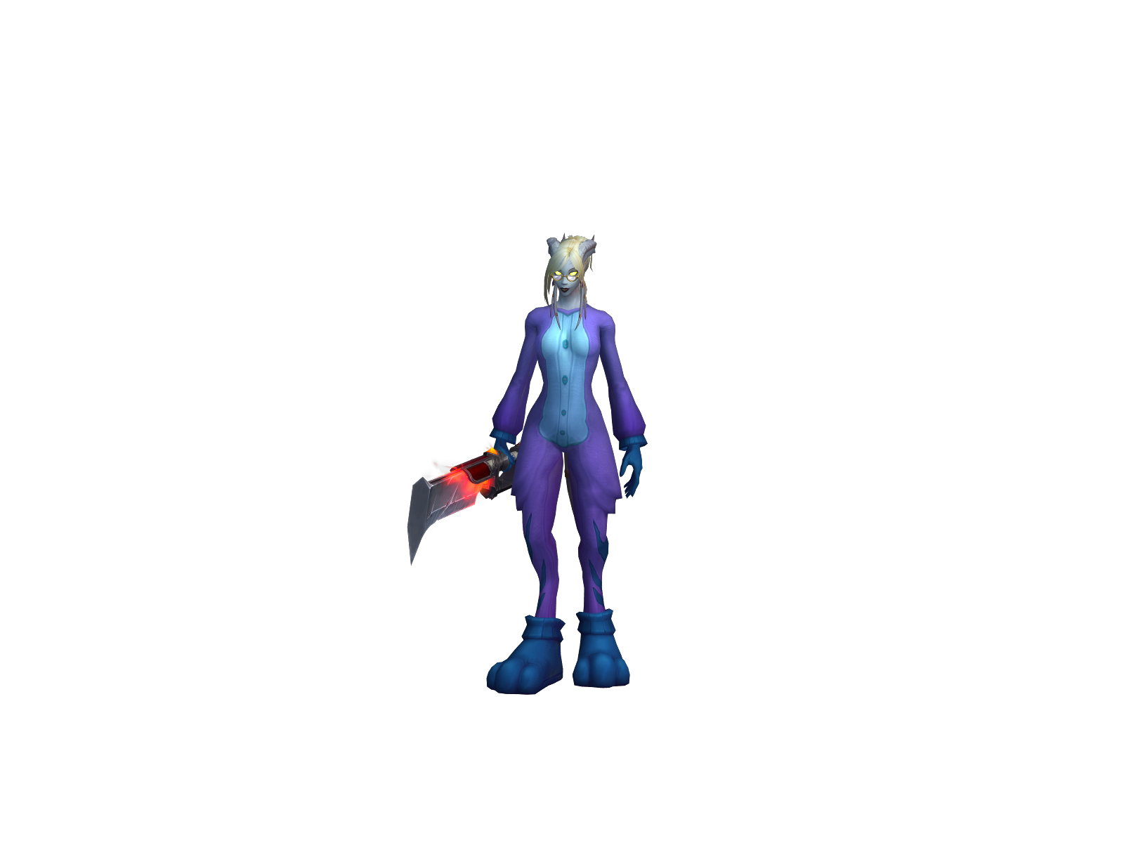 Зипти 3D character render