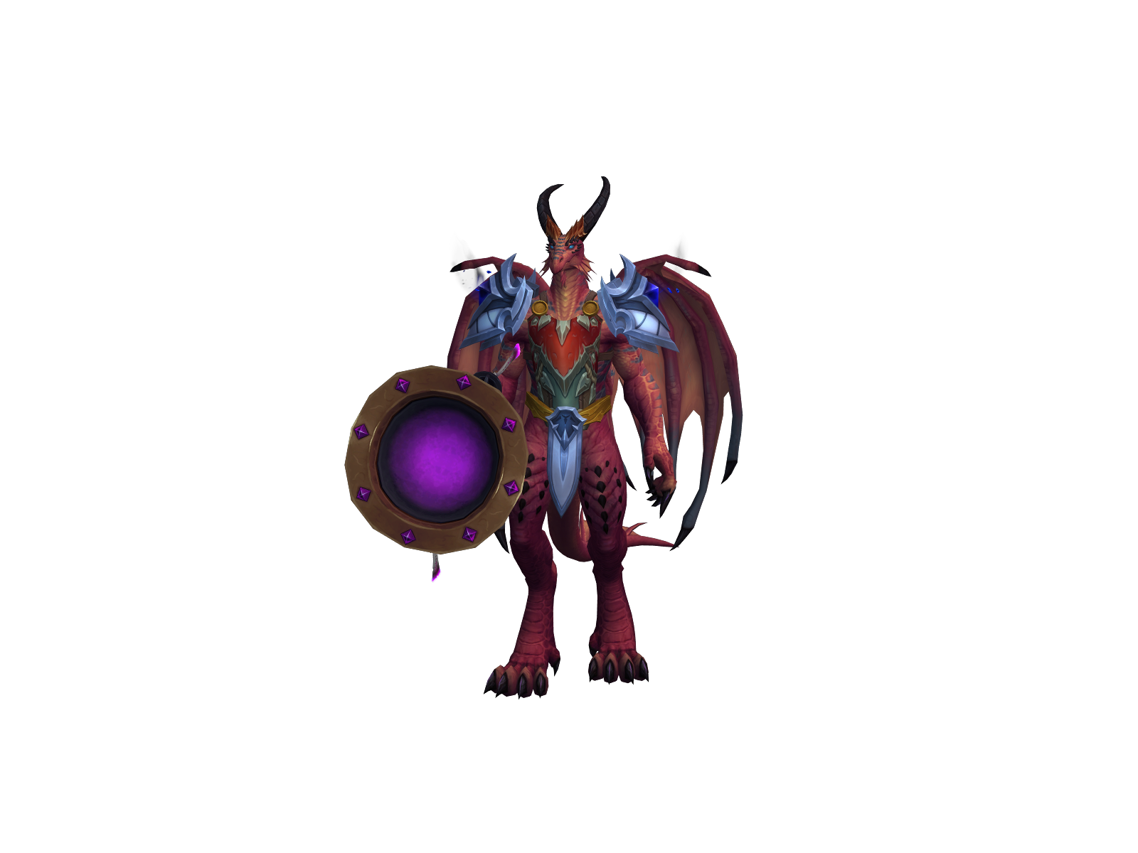 Дрэгонайт 3D character render
