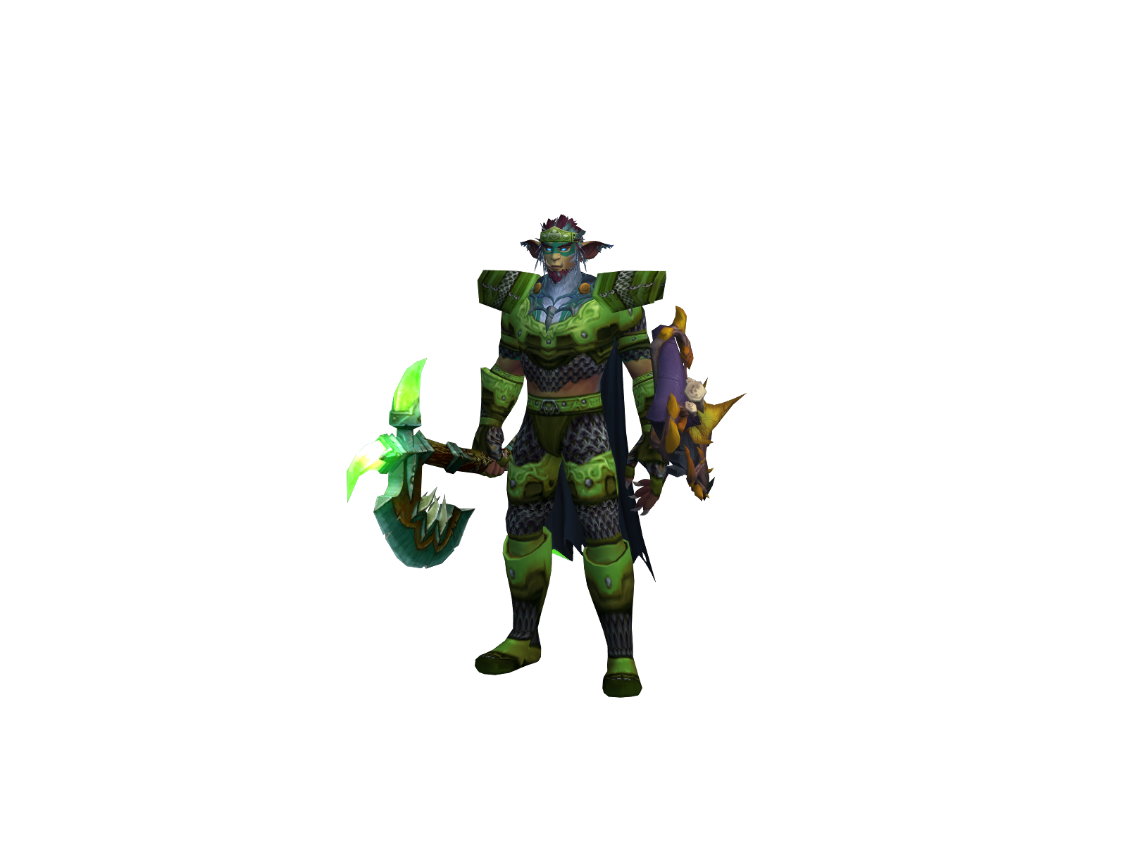 Джазк 3D character render