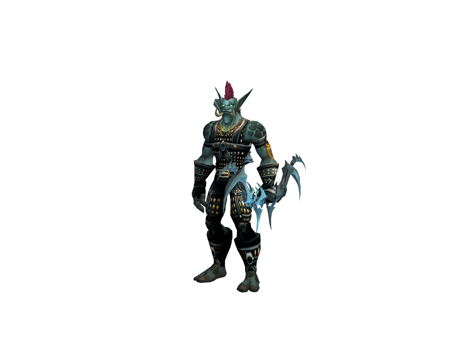 Лафэйсон 3D character render