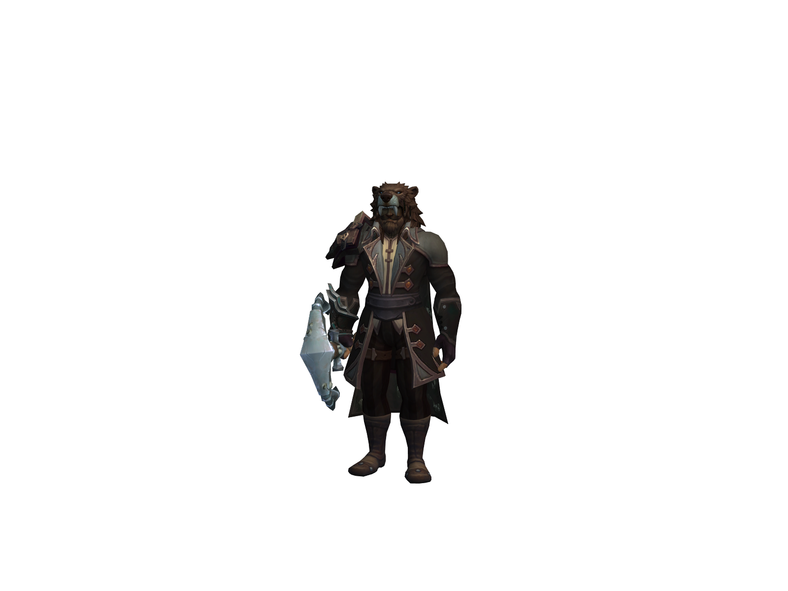 Гунвальд 3D character render