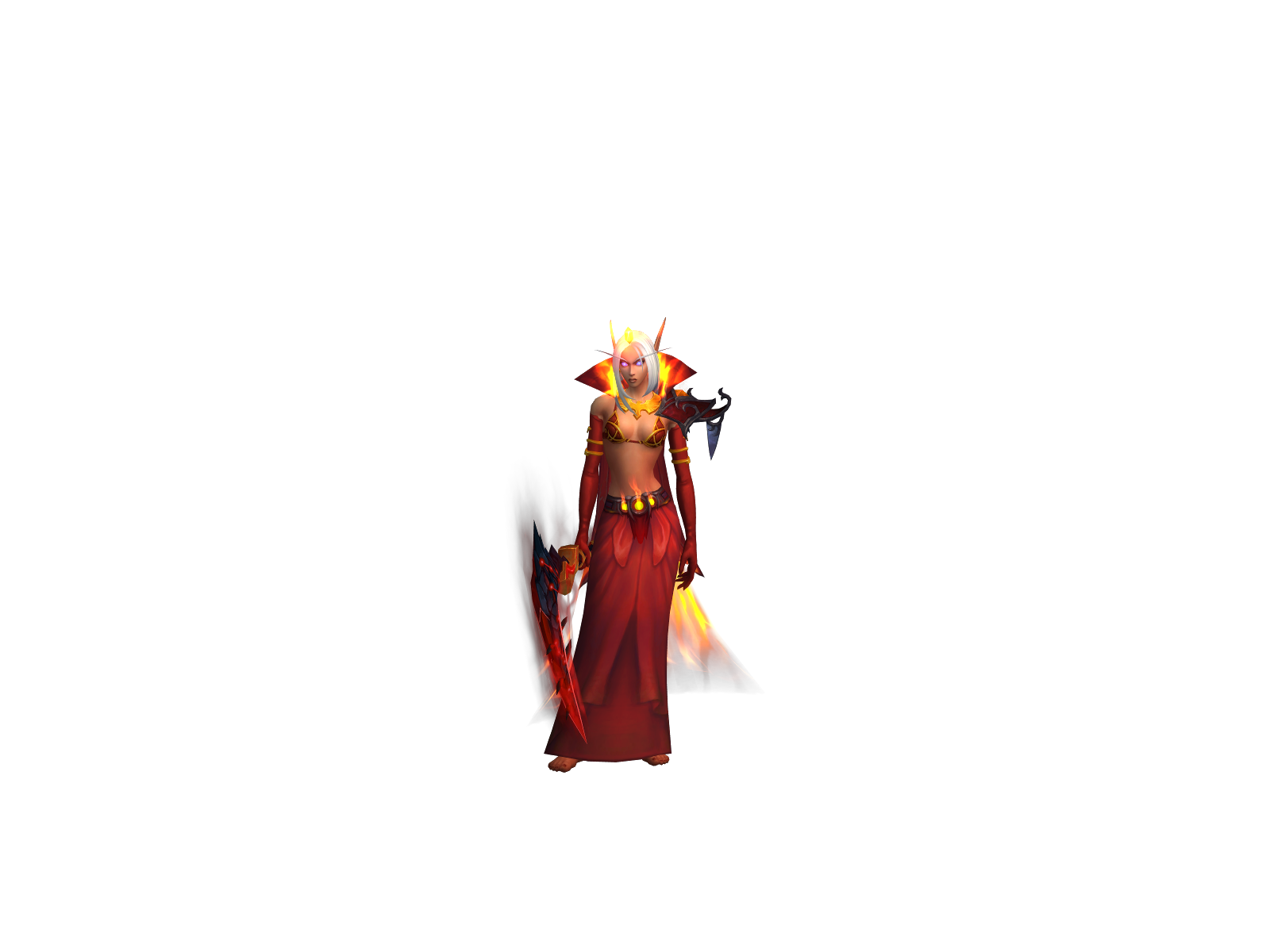 Музе 3D character render