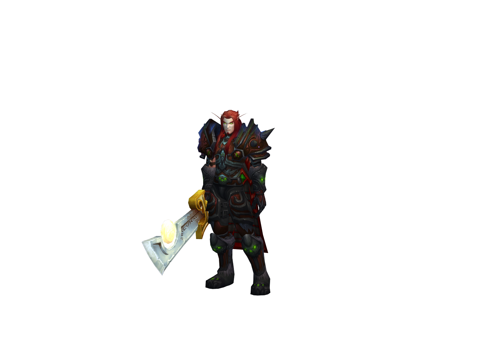 Дэмиэн 3D character render